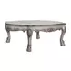 Dresden Vintage Bone White Oval Occassional Table Set