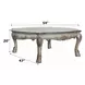 Dresden Vintage Bone White Oval Cocktail Table