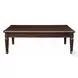 Chateau De Ville Espresso Rectangular Occassional Table Set