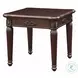 Chateau De Ville Espresso Rectangular Occassional Table Set