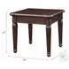 Chateau De Ville Espresso Rectangular Occassional Table Set