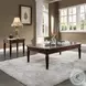 Chateau De Ville Espresso Square End Table