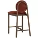 Claribel Opera Spice Upholstered Counter Height Stool