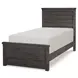 Bunkhouse Aged Barnwood Twin Panel Bed