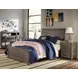 Bunkhouse Aged Barnwood Full Panel Bed