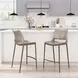 Ace Gray And Walnut Counter Chair Set Of 2