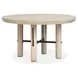 Sunset Cove Sanibel Brown 74" Extendable Oval Dining Table