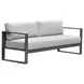 Navarro Outdoor Seating Mocha 2 Piece Outdoor Conversation Set