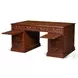 Roosevelt Crotch Mahogany Desk