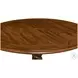 Painter's Brown Pedestal Accent Table