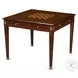 Hopkins Crotch Mahogany Game Table