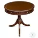 Flank Crotch Mahogany Occasional Table