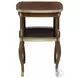 Gallery Crotch Mahogany Square End Table