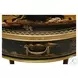 Silk Chinoiserie Black Side Table