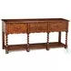 Serpentine Hand Planed Heavily Huntboard