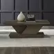 Aspen Sky Weathered Saddle Brown Occasional Table Set