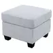 Ashbury Soft Gray Living Room Set