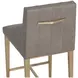 Hadwin Ivanhoe Mineral Upholstered Counter Height Stool