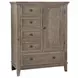 Leland Sandwash 5 Drawer Chifferobe