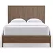 Nordhaven Nordic Walnut Queen Panel Bed