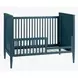 Modern Nursery Blue Convertible Crib