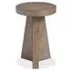 Lansbury Antique Wheat Round Accent End Table
