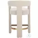 Saiko Beige Counter Height Stool