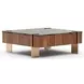Altura Dark Emperador Stone Top Occasional Table Set