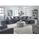 Universal Denim Blue 93" Sofa