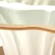 London Place Creamy Pearl 90" Oval Entry Table