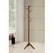 Devlin Walnut 6 Hooks Coat Rack