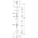 Achelle Golden Brown 11 Hooks Coat Rack