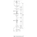 Achelle Tobacco 11 Hooks Coat Rack