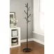 Clover Black 12 Hooks Coat Rack