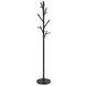Clover Black 12 Hooks Coat Rack