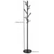 Clover Black 12 Hooks Coat Rack