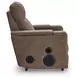 Flinlock Caramel Glider Power Recliner with Audio System