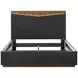 Kayner Charcoal Platform Bedroom Set
