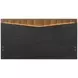 Kayner Charcoal Queen Platform Bed with LED and USB Charging
