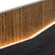 Kayner Charcoal Queen Platform Bed with LED and USB Charging