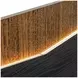 Kayner Charcoal King Platform Bed with LED and USB Charging