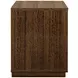 Kayner Charcoal 1 Drawer Nightstand with LED