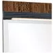 Kayner Charcoal Rectangular Dresser Mirror with LED