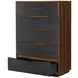 Kayner Charcoal Platform Bedroom Set