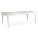 Willowbrook Egg Shell White Extendable Rectangular Dining Room Set