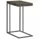 Pedro Weathered Grey And Black Accent Table