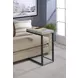 Beck Cement And Black Accent Table