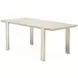 Lotus Bay Sand Extendable Rectangular Narrow Dining Room Set