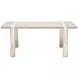 Lotus Bay Sand Extendable Rectangular Narrow Dining Room Set