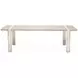 Lotus Bay Sand Extendable Rectangular Narrow Dining Room Set
